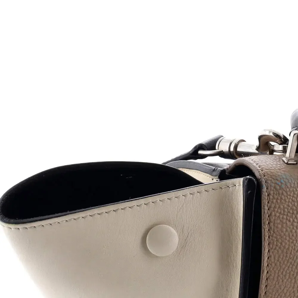 Celine Tricolor Trapeze Bag Leather #260550C66B - Picture 6 of 7